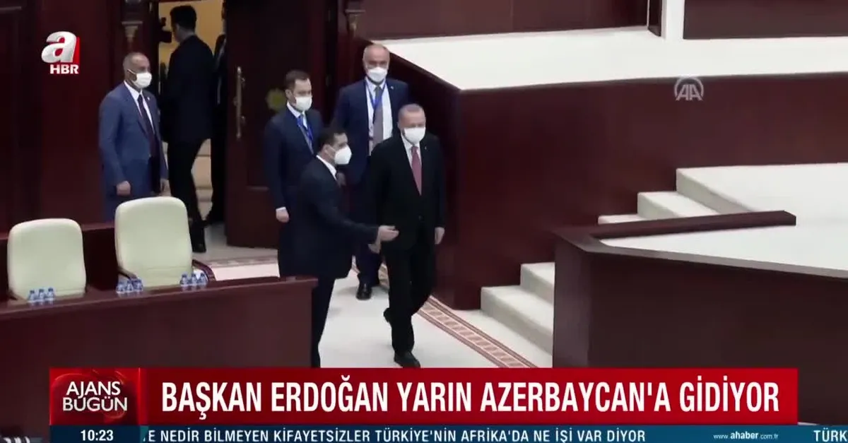 Başkan Erdoğan Azerbaycan'a gidiyor
