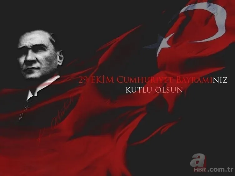 29 Ekim Cumhuriyet Bayramı kutlama mesajları ve sözleri! Resimli 29 Ekim kutlama mesajları! 17