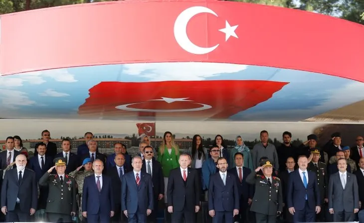 Başkan Erdoğan Komando Bröve Takma Töreni’ne katıldı
