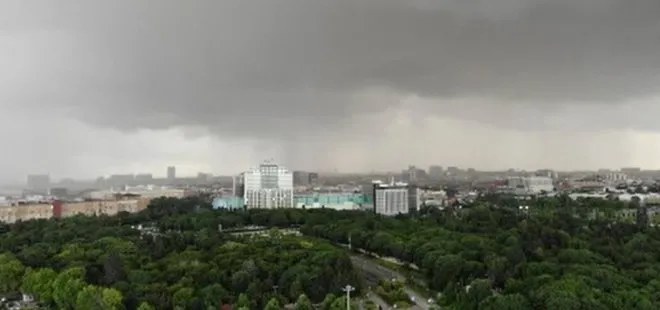 İstanbul’u etkisi altına alan yağmur bulutları böyle geldi