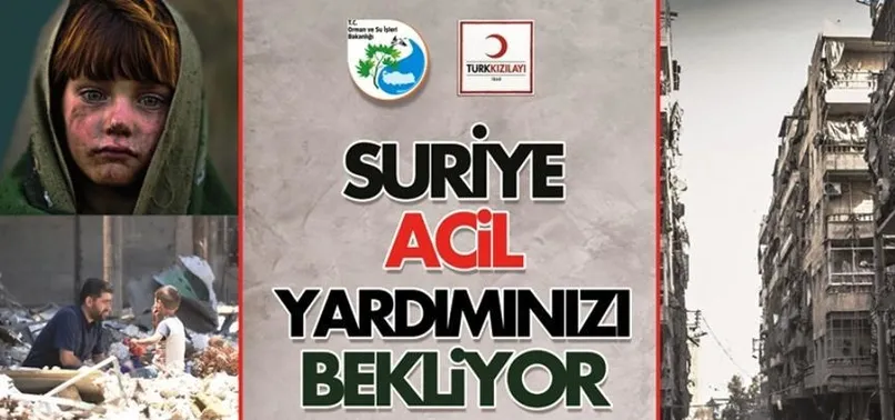 'Suriye acil yardımınızı bekliyor' kampanyası