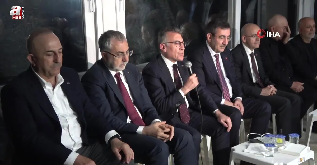 Mevlüt Çavuşoğlu'na taziye ziyareti!