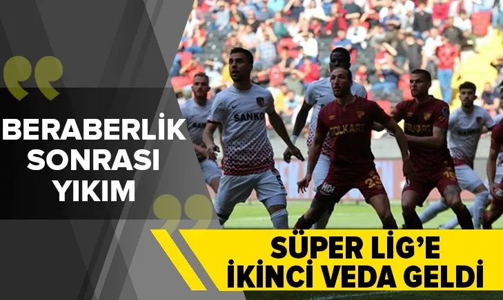 Süper Lig’den küme düşen ikinci takım belli oldu! İzmir temsilcisi Göztepe veda etti