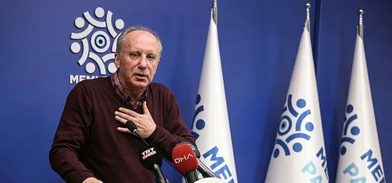 Memleket Partisi'nin Cumhurbaşkanı adayı Muharrem İnce oldu