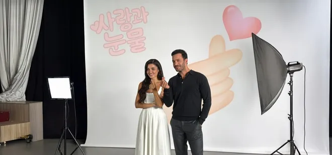 Hande Erçel ve Barış Arduç’tan izleyicilerine sıcak selam!