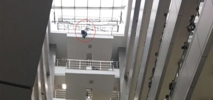 İstanbul Adalet Sarayı'nda intihar girişimi