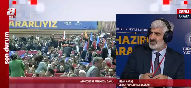 Ankara, İstanbul ve İzmir’de anketler ne diyor? Cumhur İttifakı’nın oy oranı ne? İhsan Aktaş A Haber’de oran verdi