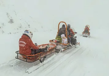 JAK timleri kayak merkezlerinde görevde!