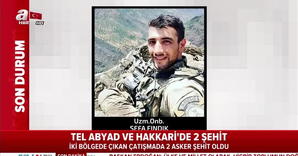 Tel Abyad ve Hakkari'de 2 şehit |Video