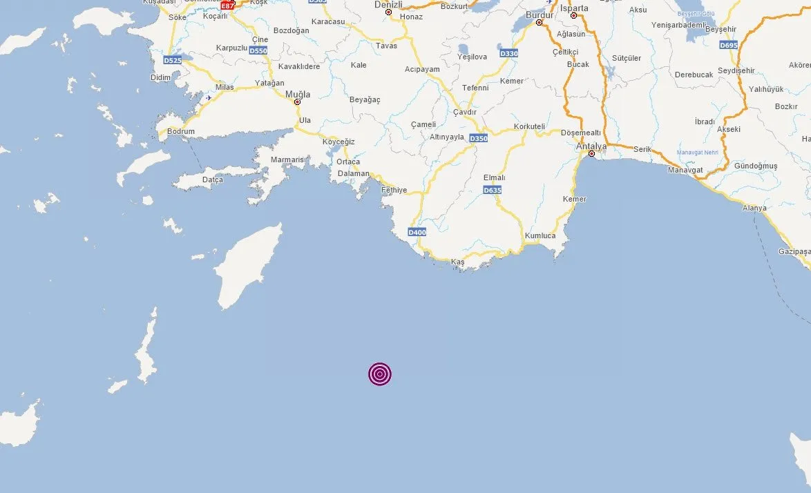Son Dakika Antalya Da Korkutan Deprem