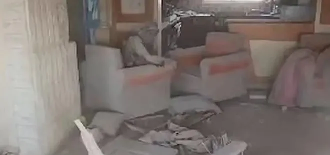 Hamas lideri Sinvar’dan geriye kalanlar! Askeri yeleği ve ölmeden önce oturduğu koltuk bulundu