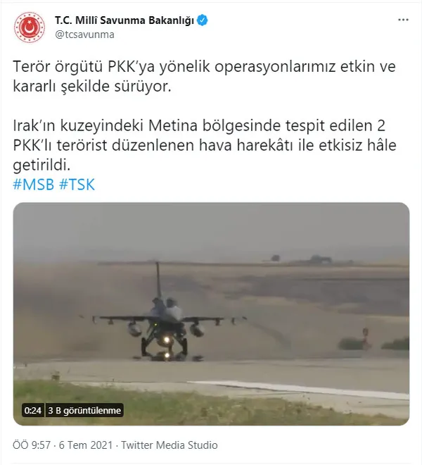 Son dakika | Terörle mücadelede PKK'ya bir operasyon daha! - 1