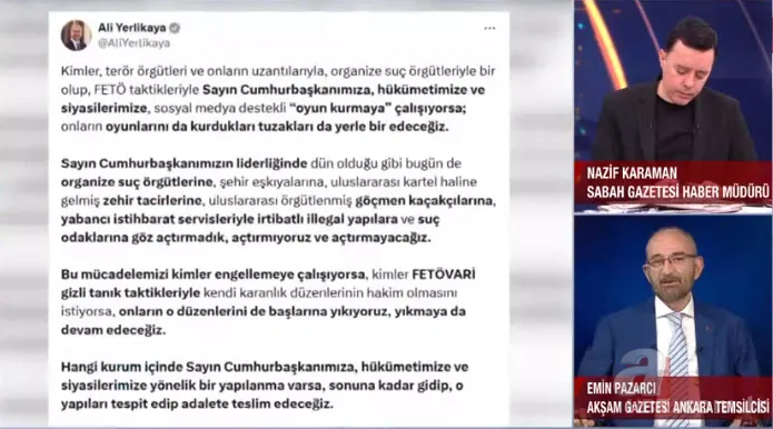 Türkiye ilk kez A Haber'den öğrendi! Ayhan Bora Kaplan soruşturmasında bomba bilgiler: 280 kişiyi takibe almışlar! 20