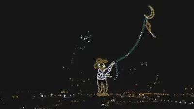 İHA’larla en uzun animasyon rekoru