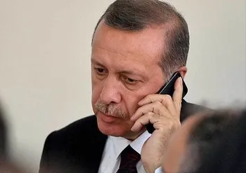 Erdoğan'dan Ruhani'ye telefon