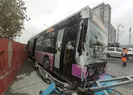 İstanbul’da feci kaza! İETT otobüsü paramparça