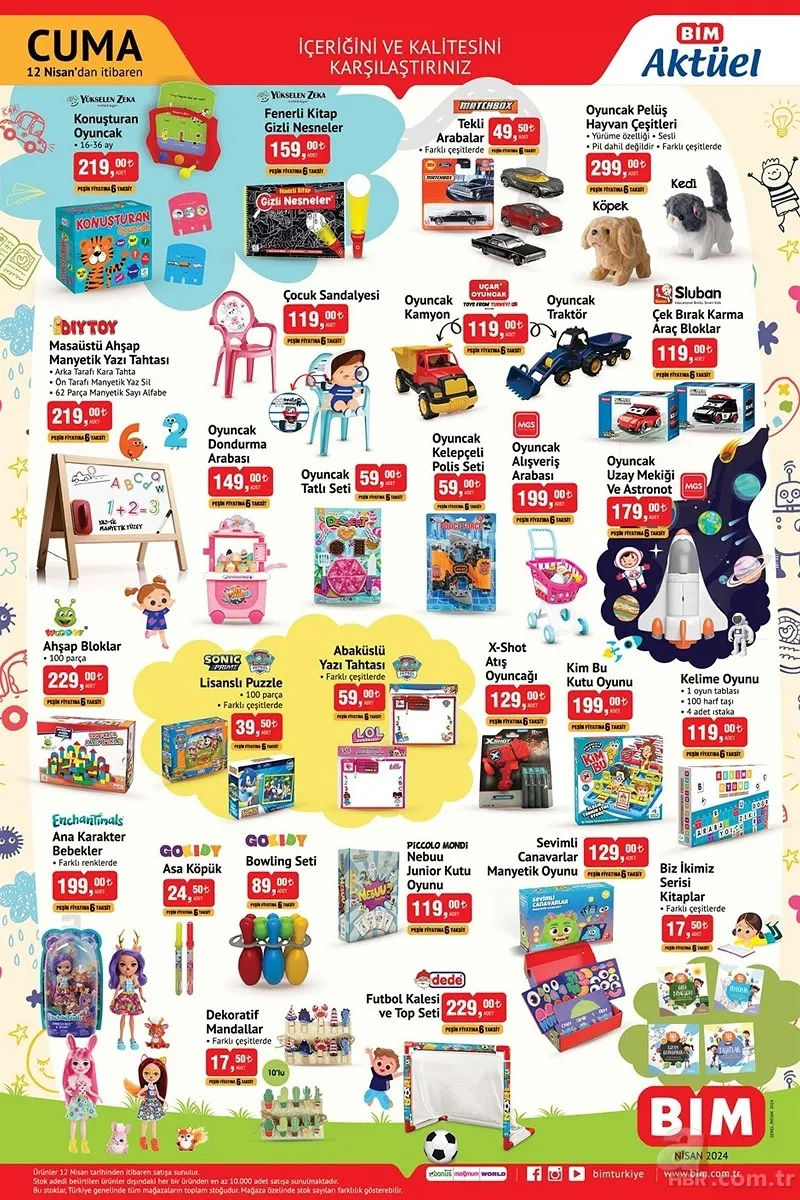BİM 18 Nisan aktüel ürünler kataloğu yayınladı! BİM’e HP laptop, gölgelikli salıncak, buzluk termos uyguna satışa sunulacak 6