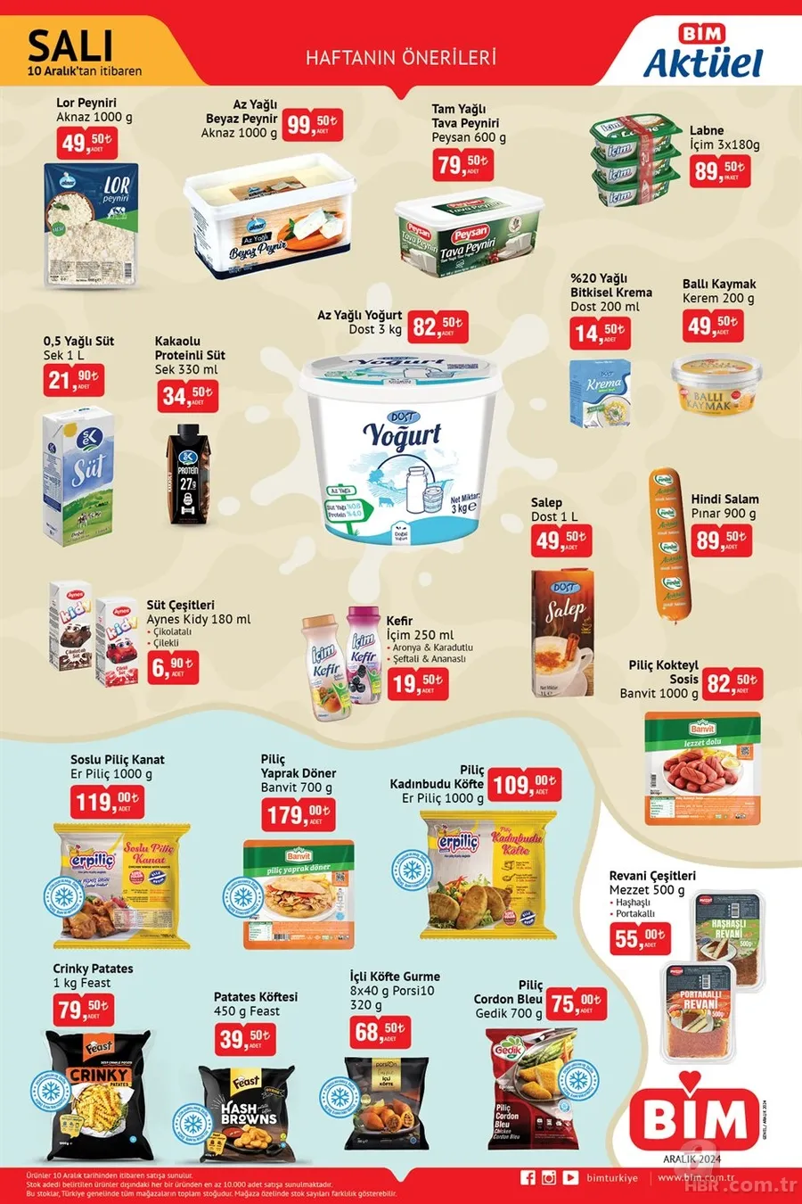 BİM aktüel 10-13 Aralık 2024 | 5 litre ayçiçek yağı 279 TL, ısıtıcı çeşitleri 339 TL'den başlayan fiyatlarla satışta... 9