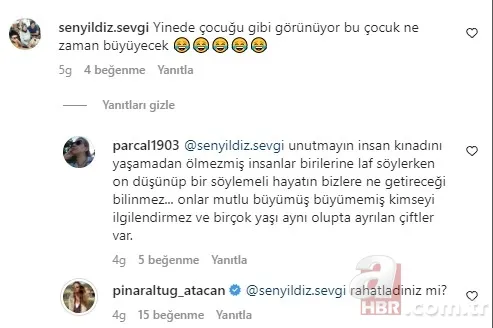 48’lik Pınar Altuğ eşi Yağmur Atacan’a yapılan yorumları görünce cevabı yapıştırdı! Pınar Altuğ’un cevabı sosyal medyanın gündeminde! 8