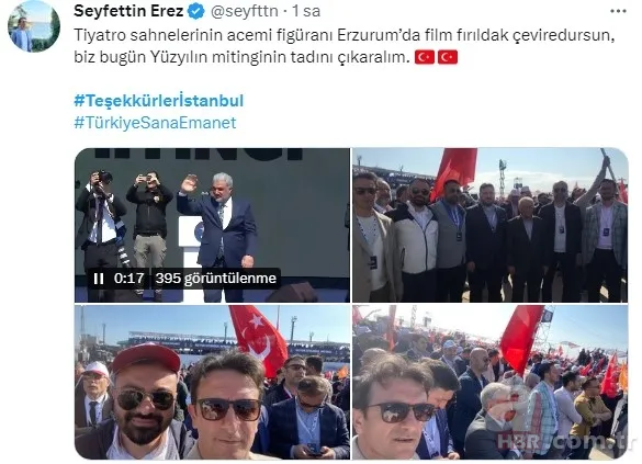 Başkan Recep Tayyip Erdoğan’dan “Teşekkürler İstanbul” mesajı! “Tweet altında paylaşalım…”