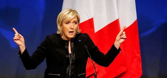 Le Pen, başını örtmesi istenince görüşmeyi iptal etti