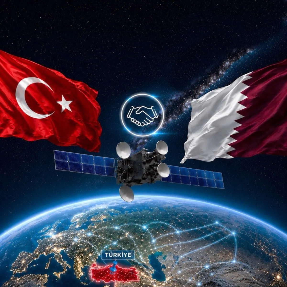 TÜRKSAT Orta Doğu'ya açıldı! Katar ile stratejik ortaklık
