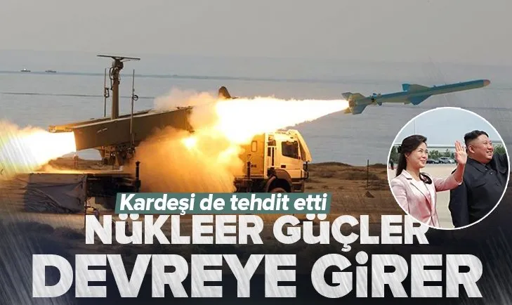 Kuzey Kore lideri Kim Jong’un kız kardeşinden şok tehdit! Korkunç saldırılara başlarız