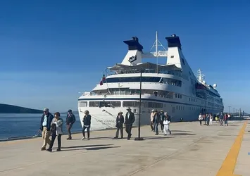 "Star Legend" Bodrum'a 286 yolcu geldi!