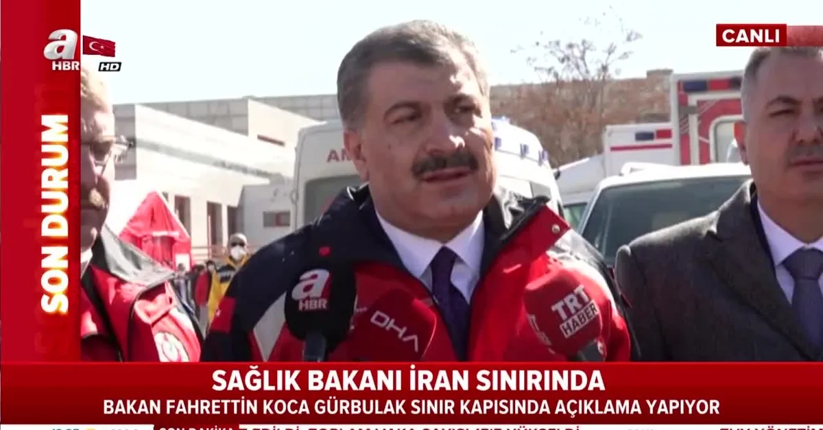 Sağlık Bakanı Koca'dan İran'daki Türk vatandaşlarına uyarı: Dışarı çıkmayın! |Video