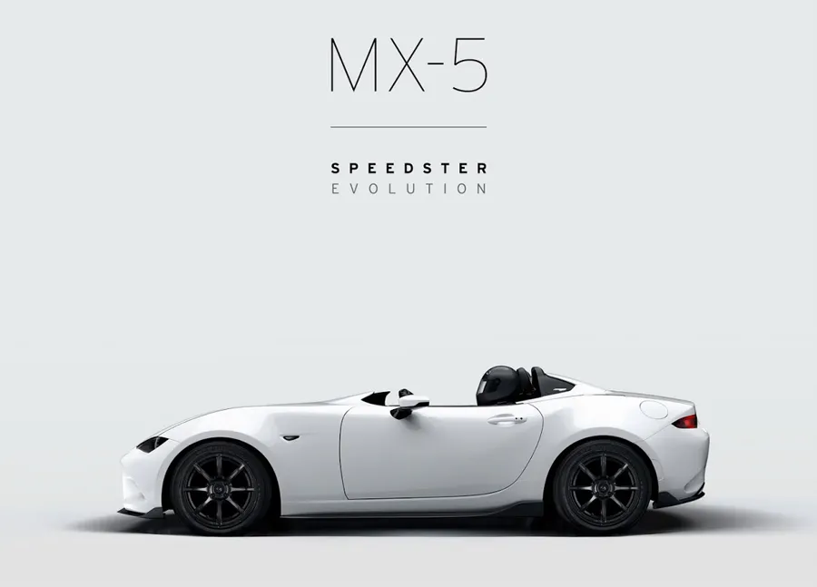 Mazda'dan iki etkileyici tasarım: MX-5 Speedster EVO ve MX-5 Roadster RF - 1