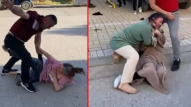 Çankırı’da boşanan çift ve yakınları arasında mal kavgası çıktı! - 2