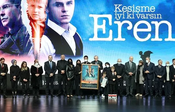 Şehit Eren Bülbül'ün filmini birlikte izlediler! Ayşe Bülbül: Gözyaşı döktük - 1