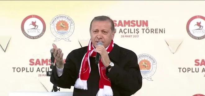 Erdoğan: Yaptığınız terbiyesizlik sicilinizde kara bir leke olarak kalacak