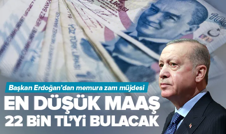 Başkan Erdoğandan memura zam müjdesi!