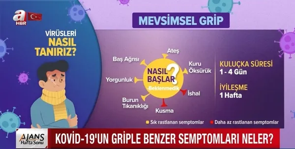 Kovid mi grip misiniz? Kovid-19'un en belirgin belirtisi ne? Uzman isim A Haber'e anlattı - 4
