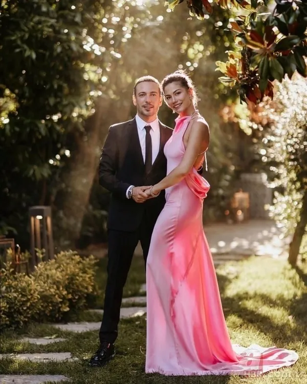 Demet Özdemir ile Oğuzhan Koç evlendi! İşte düğünden gelen ilk kare...