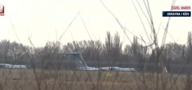 Ukrayna’da mahsur kalan tahliye uçaklar ilk kez A Haber’de