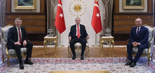 SON DAKİKA! Başkan Erdoğan, Mustafa Karadayı’yı Külliye’de kabul etti