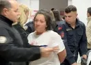 Oğul bıçakladı anne hastanede polise saldırdı