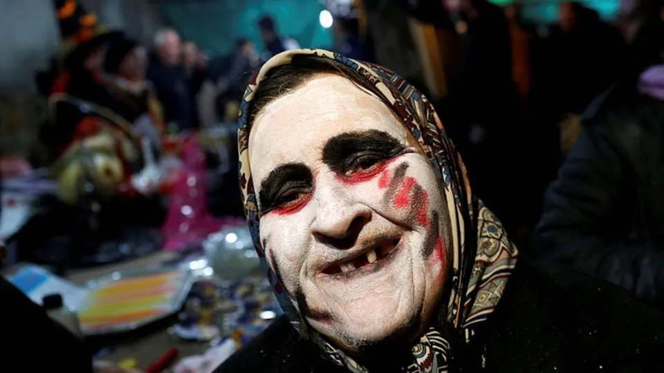 Bir Türk geleneği Bocuk Gecesi korkunç görüntüler