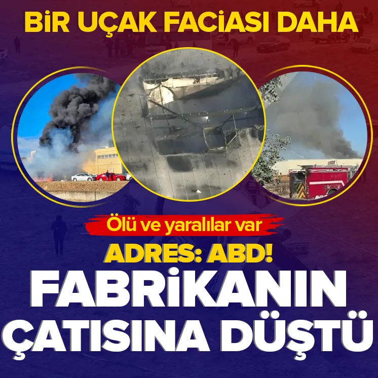 Bir uçak kazası daha! Adres: ABD