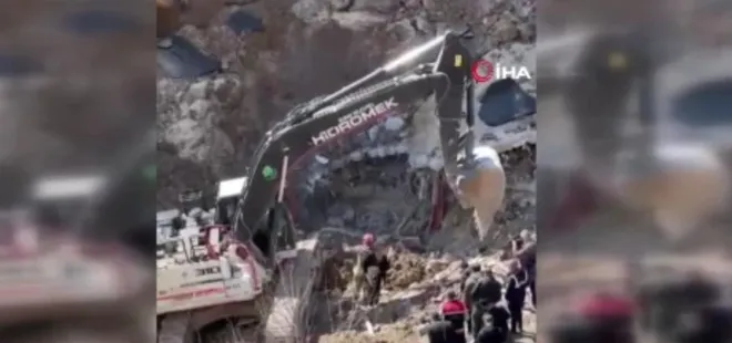 Ankara'da istinat duvarı çöktü! Hayvanlar enkaz altında kaldı