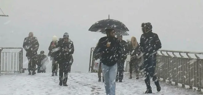 Son dakika: Meteoroloji’den İstanbul için kar ve sağanak yağış uyarısı