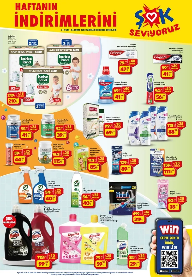 Bu Hafta ŞOK'ta Duşa Kabin ve Banyo Dolabı İndirimde! 2 Şubat ŞOK Aktüel İndirim Kataloğu - 6