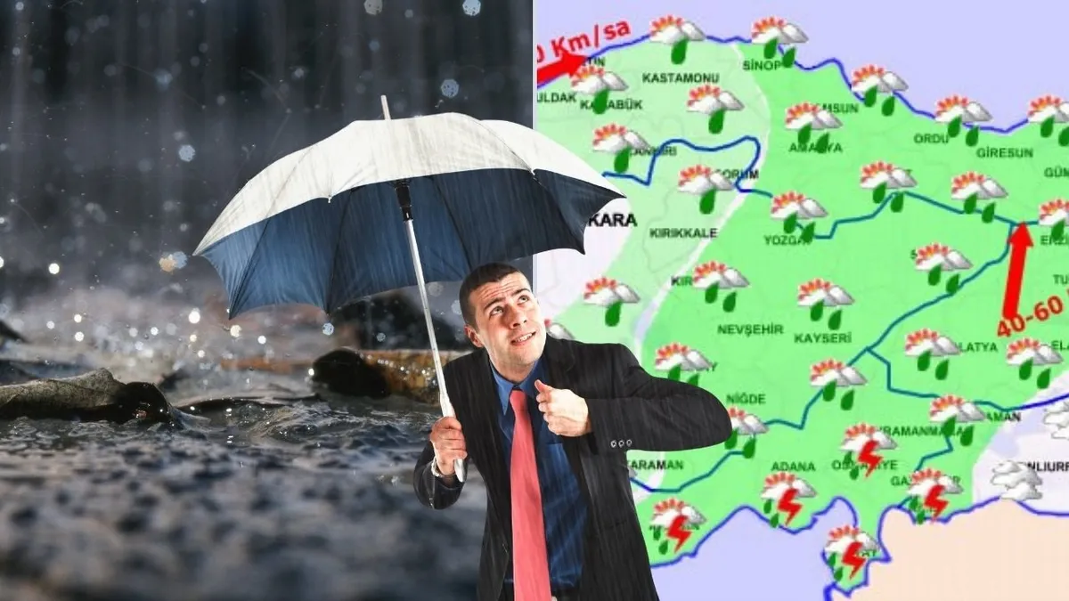 Meteoroloji’den çifte uyarı: Fırtına ve sağanak bir arada! Adana, Rize, Hatay... 8 il için sarı alarm verildi