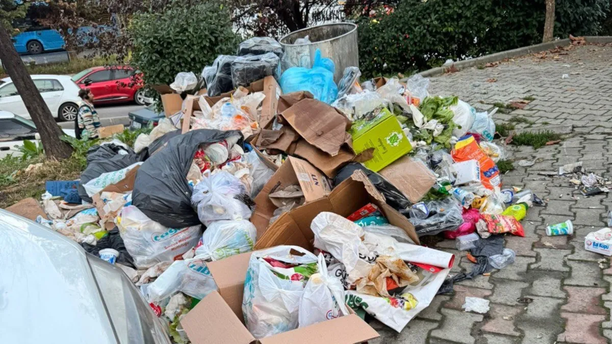 Maltepe'de sıra sıra çöp dağları! Bölge halkından CHP'li belediyeye büyük isyan