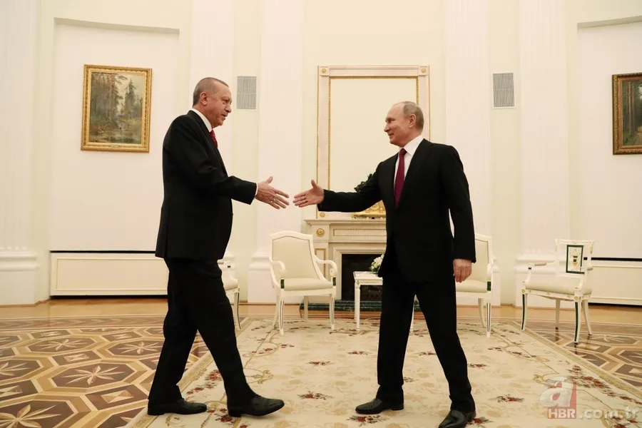Erdoğan-Putin görüşmesinden ilk fotoğraflar 5