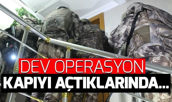 İstanbul genelinde uyuşturucu operasyonu