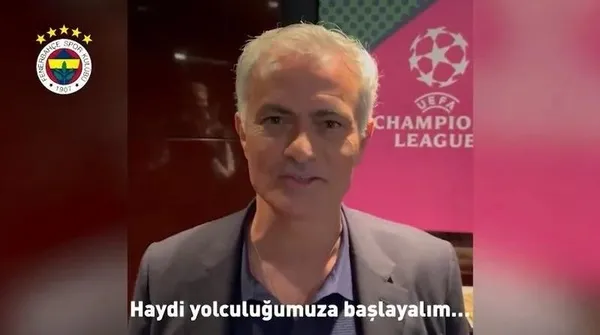 Fenerbahçe’de Mourinho heyecanı! Sarı Lacivertli taraftara böyle seslendi: Kadıköy’de buluşuyoruz