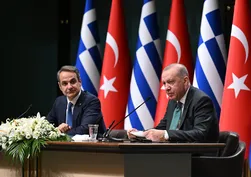 Başkan Erdoğan'dan Miçotakis onuruna yemek